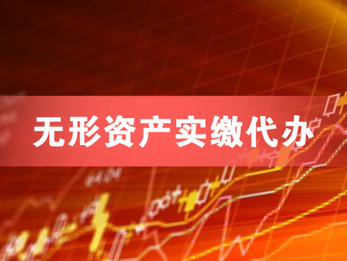 广汉无形资产实缴资本代办